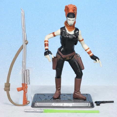 Star Wars Saga Collection Expanded Universe AURRA SING Figure # 70 Hasbro 2006 Cover