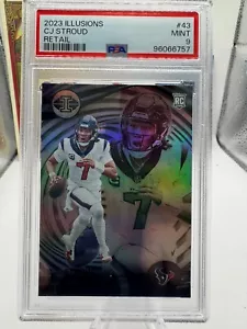 2023 Panini Illusions - Retail #43 C.J. Stroud (RC) psa9 - Picture 1 of 2