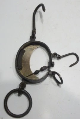 Ancien PESON Ovale à Double Pesée XIXème siècle (1) - Photo 1/4