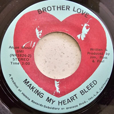 Brother Love – Summer By The River / Making My Heart Bleed - Rare 1975 - 7" - Image 1 of 4