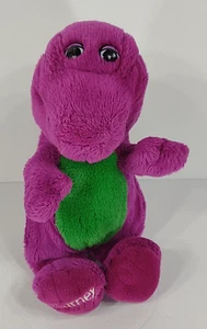 VTG Barney the Dinosaur purple green 14 inch plush stuffed animal Lyons Group - Picture 1 of 14