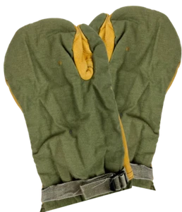 Used Serviceable Olive Drab Trigger Finger Mittens - Shell Only *mocinc.1982* - Picture 1 of 9