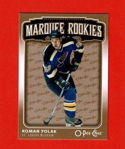 2006-07 O-Pee-Chee SP MARQUEE ROOKIES # 557 Roman Polak ST LOUIS BLUES