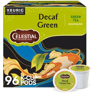 Decaf Green Tea, Single-Serve Keurig K-Cup Pods, 96 Count - Picture 1 of 12