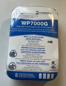 (QTY 3) Intermatic NSB WP7000G Outlet Boxes/Covers (54mm) 2-1/8" - Picture 1 of 2