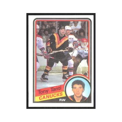1984 Topps Tony Tanti Vancouver Canucks #141 - Image 1 of 3