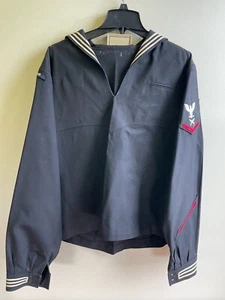 Vintage US Navy Dress Wool Jumper Uniform -U.S.S. Cushing 1943 - Picture 1 of 16