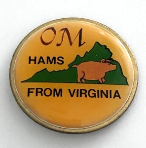 Prendedor de colección Odyssey of the Mind VA Virginia Pig State Logo - Imagen 1 de 3