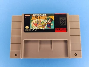 Super Mario All Stars Super Nintendo SNES Game Cartridge - AUTHENTIC  - Picture 1 of 4