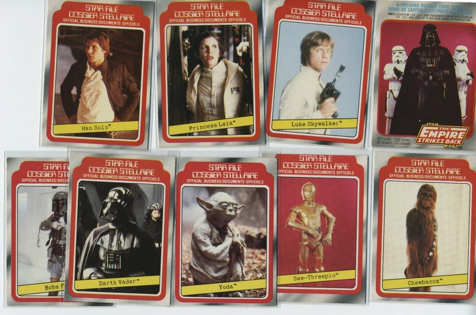1980 O-Pee-Chee Star Wars Empire Strikes Back Series 1 U Pick from list #1-132 Foto 1 de 1