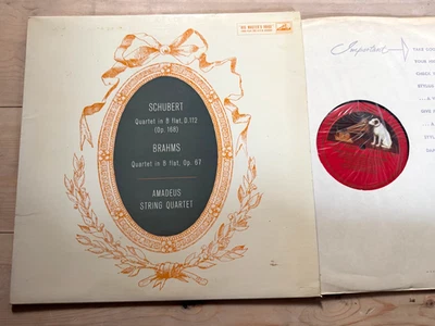 ALP 1673 Schubert Brahms String Quartets in B flat Amadeus Quartet R/G - Image 1 of 2