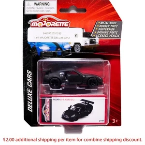 Coches Majorette Deluxe Nissan GT-R Nismo GT3 Diecast Metal Modelo Coche Escala 1:64 - Imagen 1 de 5
