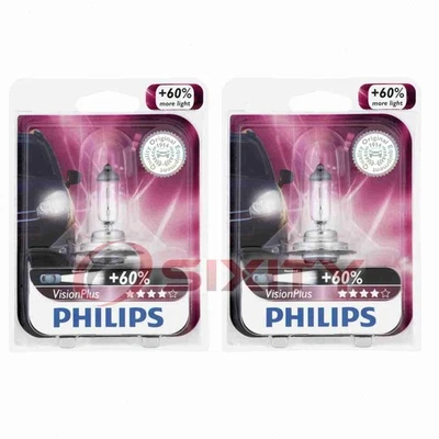 2 pc Philips Front Fog Light Bulbs for Audi A3 A3 Quattro A4 A4 Quattro A6 uq - Image 1 of 4