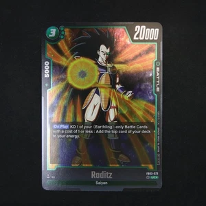 Raditz Tournament Pack Uncommon FB03-073 Holo - Picture 1 of 2