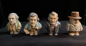 Menge 4 Harmony Kingdom Präsidenten Washington Jefferson Lincoln F. Rossevelt - Bild 1 von 18