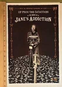 JANE'S ADDICTION up from the catacombs Promo POSTER rolled alt. Rock 11x17" - Picture 1 of 1