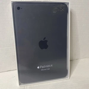 NIB • Apple iPad mini 4 Silicone Case • 7.9 Inch • MKLK2ZM/A • Charcoal Gray - Picture 1 of 3