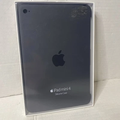 NIB • Apple iPad mini 4 Silicone Case • 7.9 Inch • MKLK2ZM/A • Charcoal Gray - Image 1 of 3
