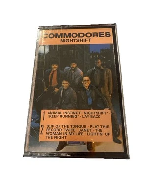 Commodores - Nightshift - Cassette - New SEALED - Image 1 of 4