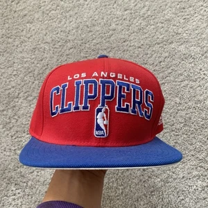 Los Angeles Clippers Adidas NBA Draft Cap SnapBack Hat Wool Blend Adjustable - Picture 1 of 8