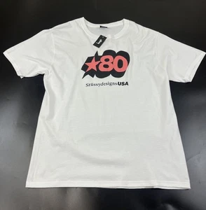 Stüssy 80 Star T-Shirt weiß - Bild 1 von 3