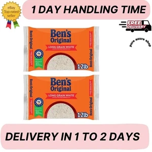 Ben’s Original angereicherter weißer parboiled Langkornreis, 12 Pfund Beutel.( 2er Pack ) - Bild 1 von 1