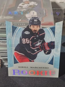 23-24 Artifacts Kirill Marchenko Clear Cut Rookie 🚨🚨🚨 Columbus Blue Jackets - Imagen 1 de 3