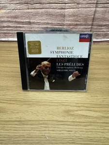 BERLIOZ Symphonie Fantastique LISZT Les Preludes SOLTI - LONDON CD SOLID SILVER - Imagen 1 de 1