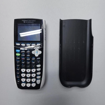 Calculadora gráfica Texas Instruments TI-84 Plus C edição prata testada funcionando - Imagem 1 de 4