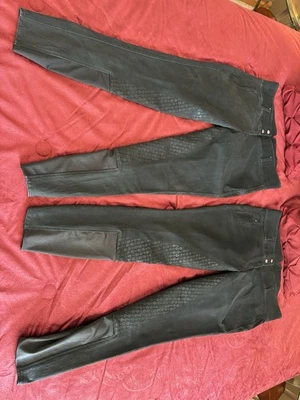 Horze Breeches Full Seat Lot Of 2 Pair Black Size Ladies 30 - Image 1 of 4