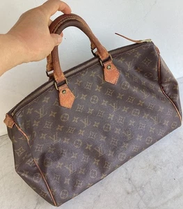 Vintage Genuine LOUIS VUITTON Monogram Speedy 40 Bag As Is - Picture 1 of 24