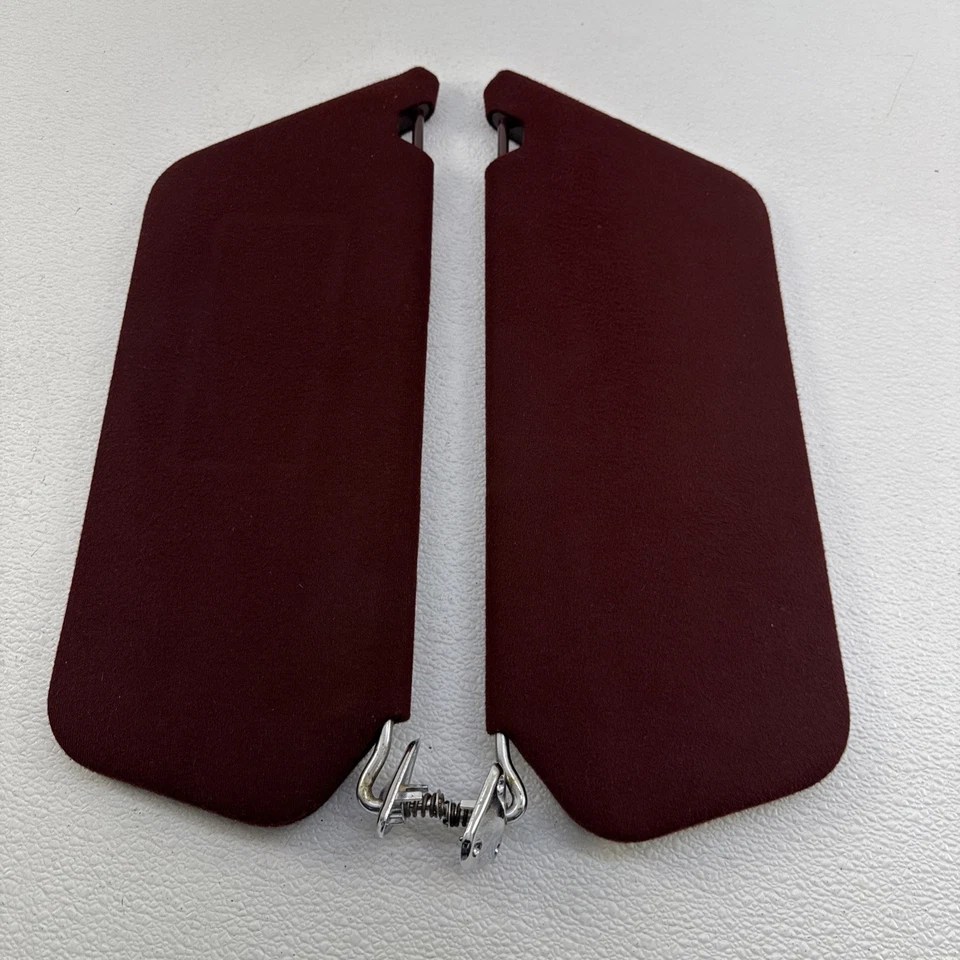 Parasol Ford LTD 1975-78 OEM derecho e izquierdo granate tela D9AB-5404122A Foto 1 de 4