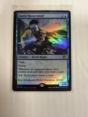 Faerie Mastermind NM FOIL MTG! March Of The Machine - Image 1 of 2