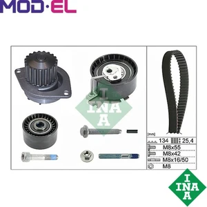 WATER PUMP & TIMING BELT SET 530 0379 30 FOR PEUGEOT 208/II 206/Hatchback/SW - Picture 1 of 8