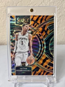 2023 Panini Select Premier Level Tiger Rookie Victor Wembanyama Spurs SSP - Bild 1 von 2