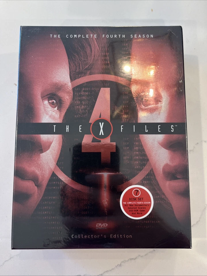 The X-FIles - The Complete Fourth Season DVD, 2001, 7-Disc Set. New. Sealed  - Image 1 of 1