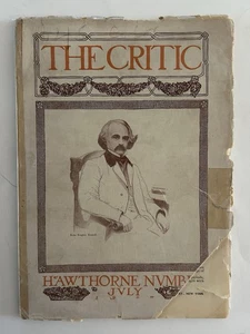JULY 1904 THE CRITIC NATHANIEL HAWTHORNE ISSUE 9 ARTICLES 1 by SON JULIAN FR CND - Bild 1 von 24