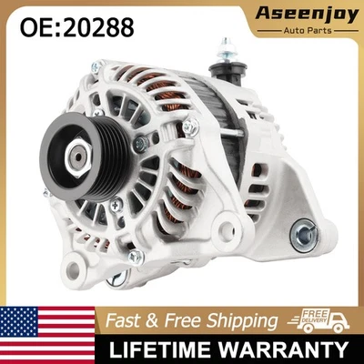 Alternator 20288 For 2014-2018 Mazda 3 2019-2020 Toyota Yaris 100Amp 6-Groove CW - Image 1 of 4