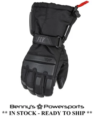 Men's Fly Aurora Gloves Snowmobile Waterproof Windproof Insulated Snow Winter  - Image 1 of 2