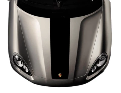 Calcomanía gráfica personalizada Porsche Panamera 2009-2025 capó grande sólido a rayas Foto 1 de 4