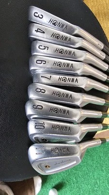 Honma LB-737 Iron Set 3-11 (10 Clubs) Right Handed Steel Shaft DTG Grips - Image 1 of 4