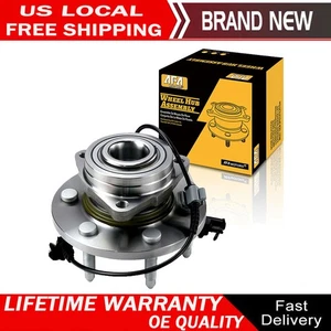 Conjunto de cojinete de cubo de rueda delantera 4x4 para Silverado 1500 Sierra Suburban 2007-13 - Imagen 1 de 13