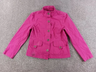 Chaqueta Jones New York Stretch Signature M para mujer bolsillos abotonados mezcla de algodón Foto 1 de 4