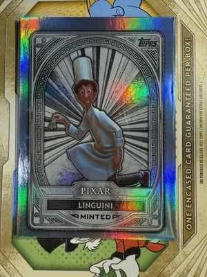 2025 Topps Chrome Mint Disney Linguini Platinum NYCC Exclusive - Image 1 of 2