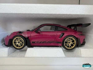 NOREV 1/18 Porsche 911 (992) GT3 RS Weissach Package 2022 Ruby Star 187370 - Imagen 1 de 4