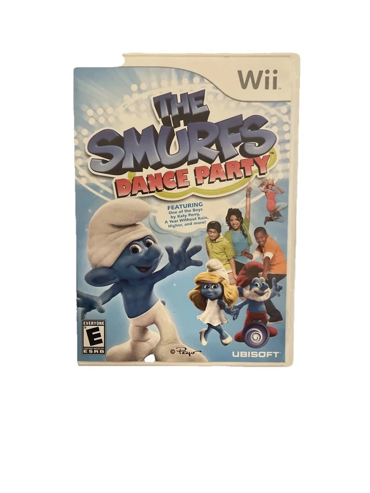 The Smurfs Dance Party Nintendo Wii Game Ubisoft Rated E Used Good Condition - Image 1 of 2