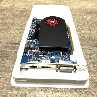 HP AMD ATI Radeon HD 7670 1GB GDDR5 PCle Graphics Card Firebird3 10-M01  - Image 1 of 4