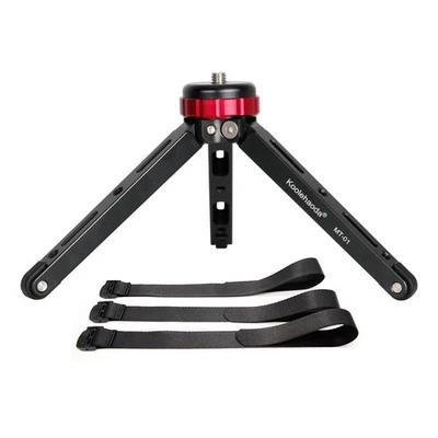 Mini Desktop Tripod with 1/4" & 3/8" Screw Mount Load of 66 Lbs for DSLR Gimbal - Image 1 of 4