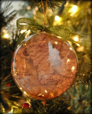 Handmade Lord of The Rings The One Ring Classic Movie Christmas Tree Bauble Gift