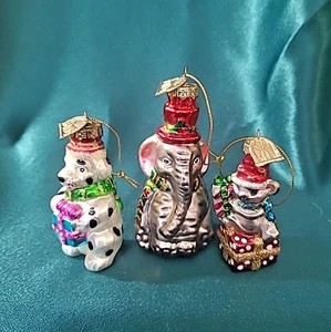 Thomas Pacconi Weihnachtsschmuck (3) ** Hund * Elefant * Maus - Bild 1 von 6